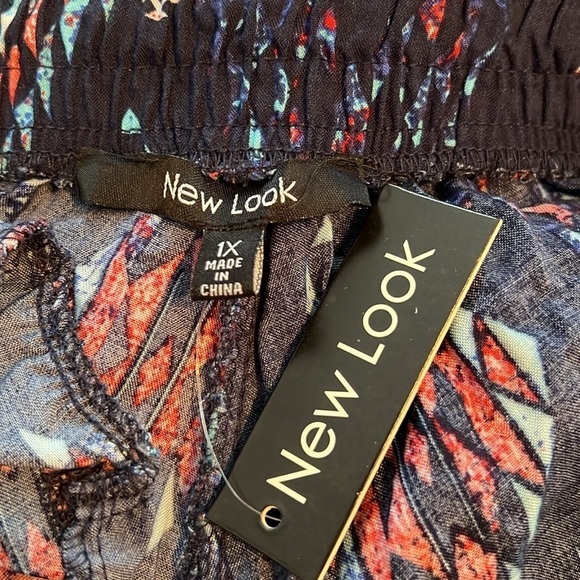 NWT New Look Elastic Waist Pants Size 1X - Picture 4 of 5